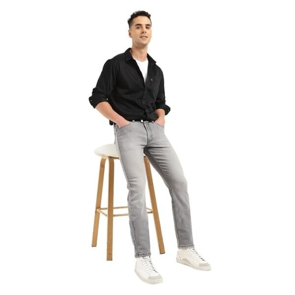 Men's Fitted Jeans - Image 4